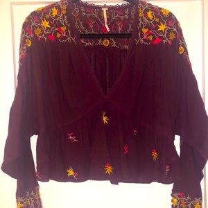Free People purple top